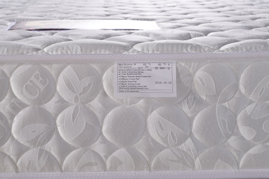 Prince Mattress SH880 (Dual Hardness Extra Super Firm/ Comfortable