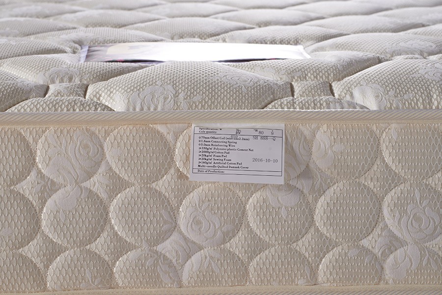 Prince Mattress SH888 (Medium Comfortable) 15 Years Warranty, Medium